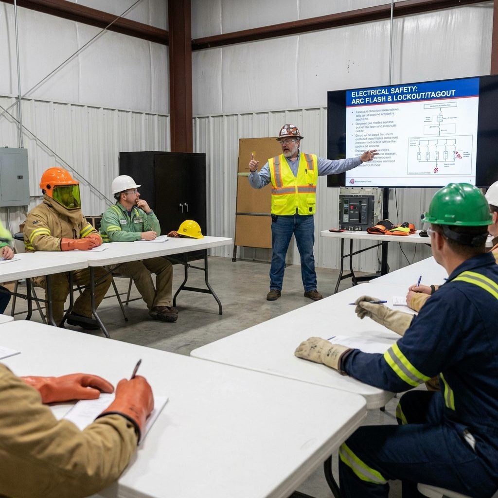 Custom NFPA 70E training developed for each industry